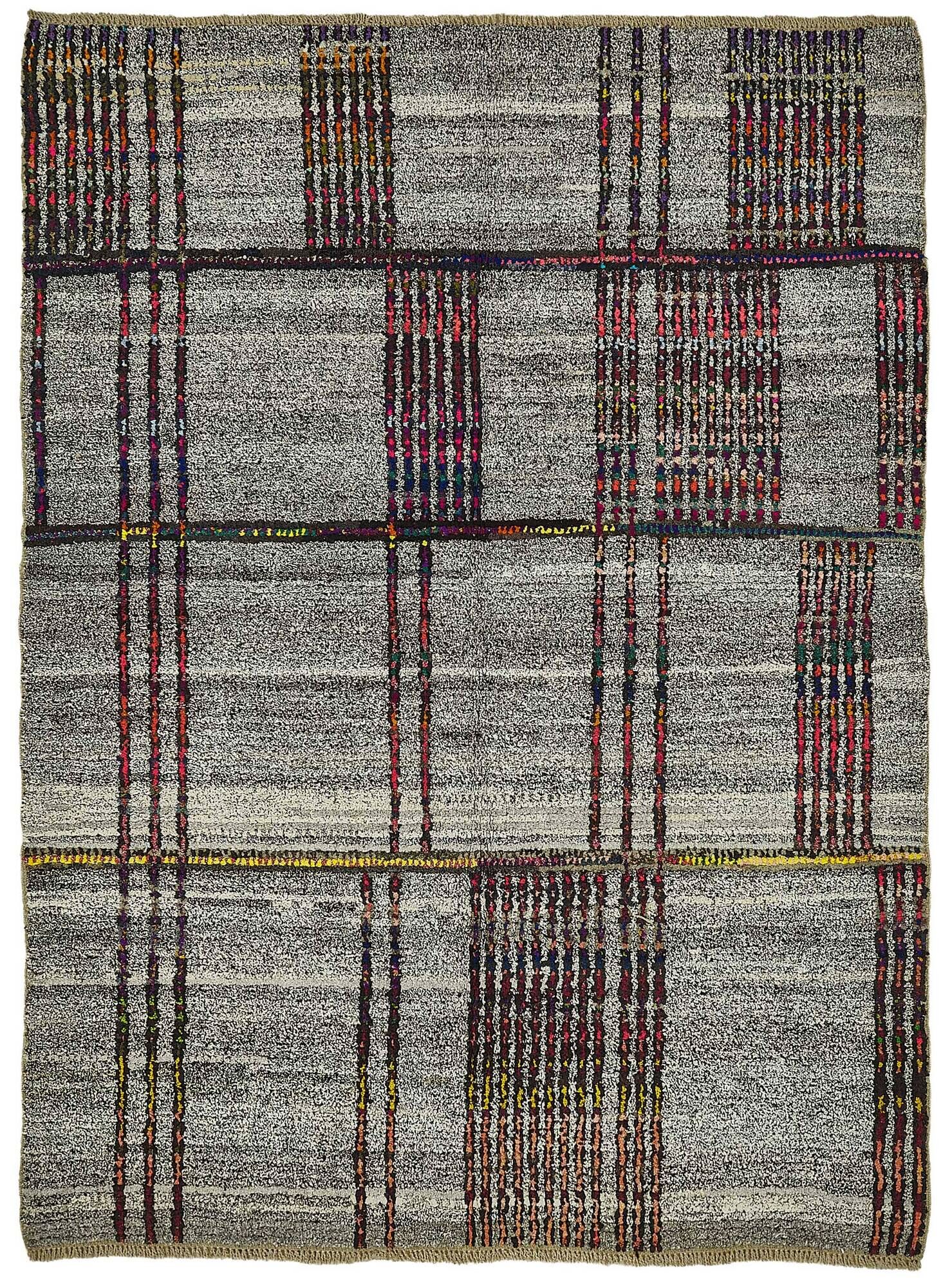 Handwoven Turkish Recycled Boho Rug 177 cm x 237 cm