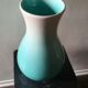 Large vase ceramic signed turquoise blue vallauris Ricard, around 1960.