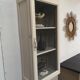 Vitrine murale patine