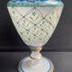 Large signed decanter - Hand decoration - XXth