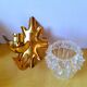 Paire D'Appliques Feuilles D'Acanthes 1970