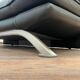 Nicoletti Italian black leather sofa