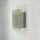 Poliarte glass wall lamp "Vesta", Italy 1970s
