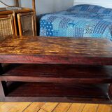 Table basse en bois massif