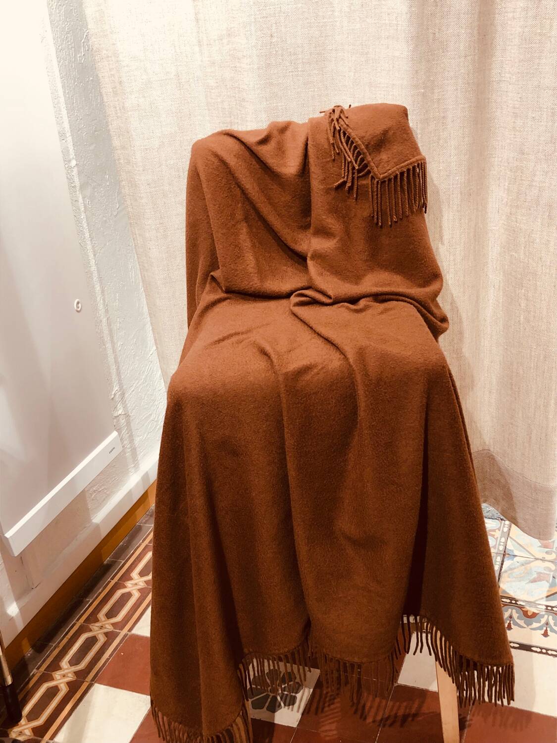 Chanel cashmere blanket