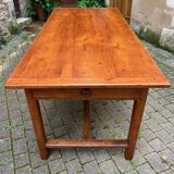 Table de ferme en Merisier 19eme