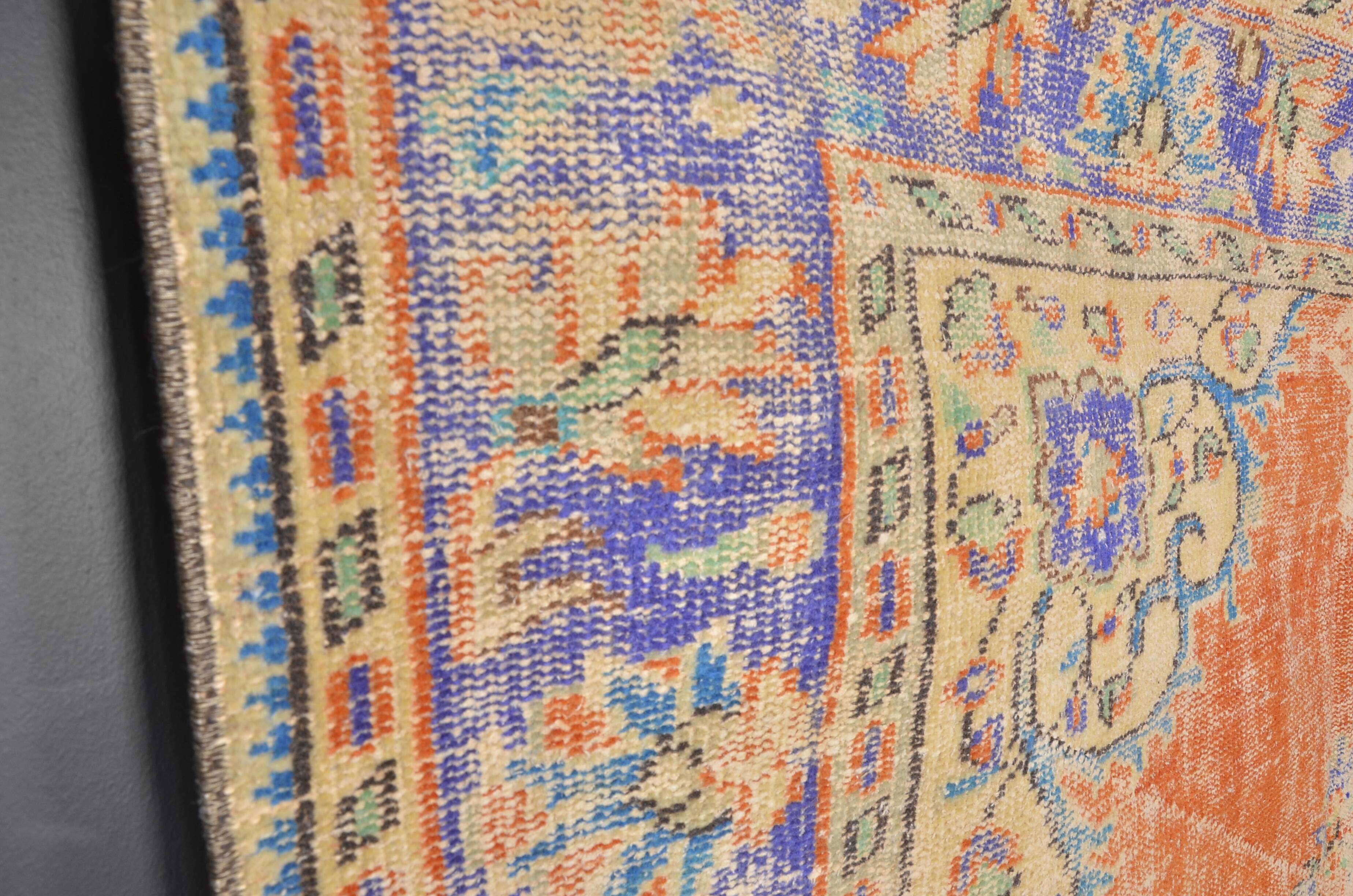 Vintage Oushak Wool Turkish Rug sku2304