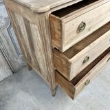 Louis XVI chest of drawers in bleached walnut circa 1800