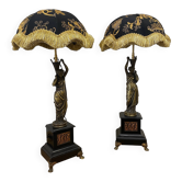 Paire de lampes anciennes