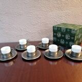 Tasses à café étain du Manoir