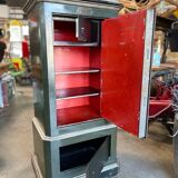 Old metal bank safe 1930