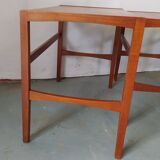Solid teak pull out tables