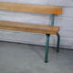 Banc école vintage