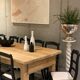 Set de 3 vases vintage blanchis