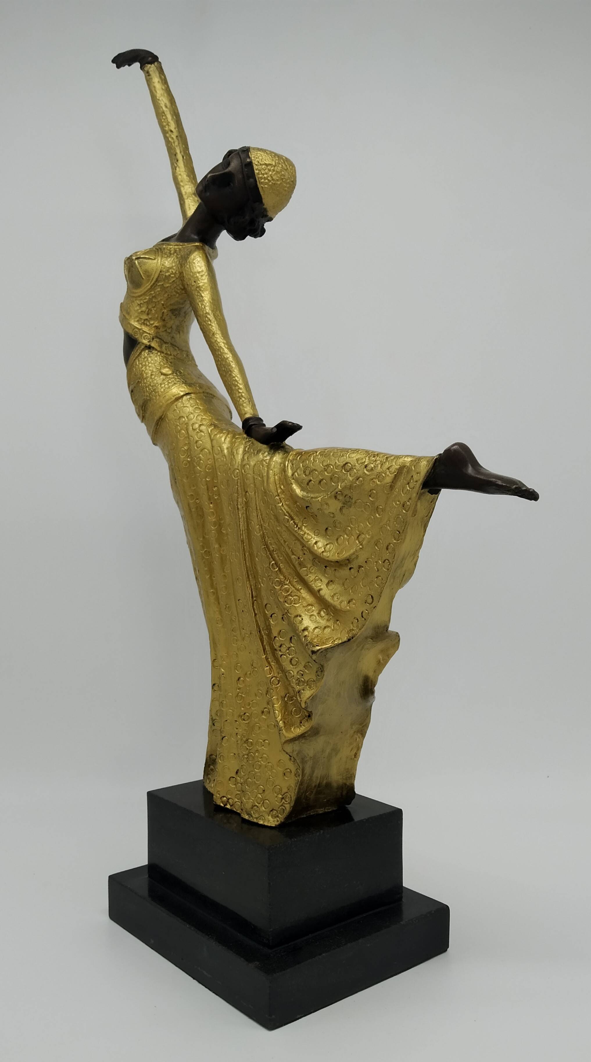 Demeter Chiparus - Bronze à double patine