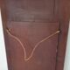 Vintage 80s Moorish style hand painted mirror