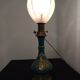 Napoleon III lamp in opaline