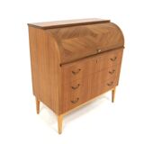 Scandinavian secretary, in teak, Sweden, 1950