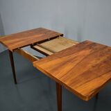 1960s Antonin Šuman Extendable Dining Table in Walnut, Czechoslovakia