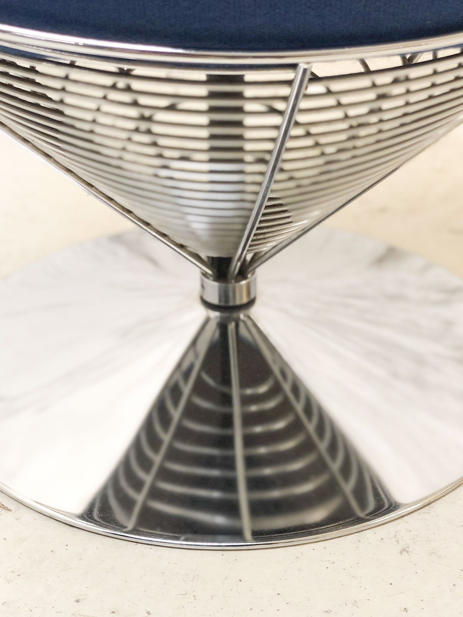 Wire Cone Verner Panton armchair for Fritz Hansen 1988