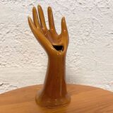 Baguier main soliflore marron