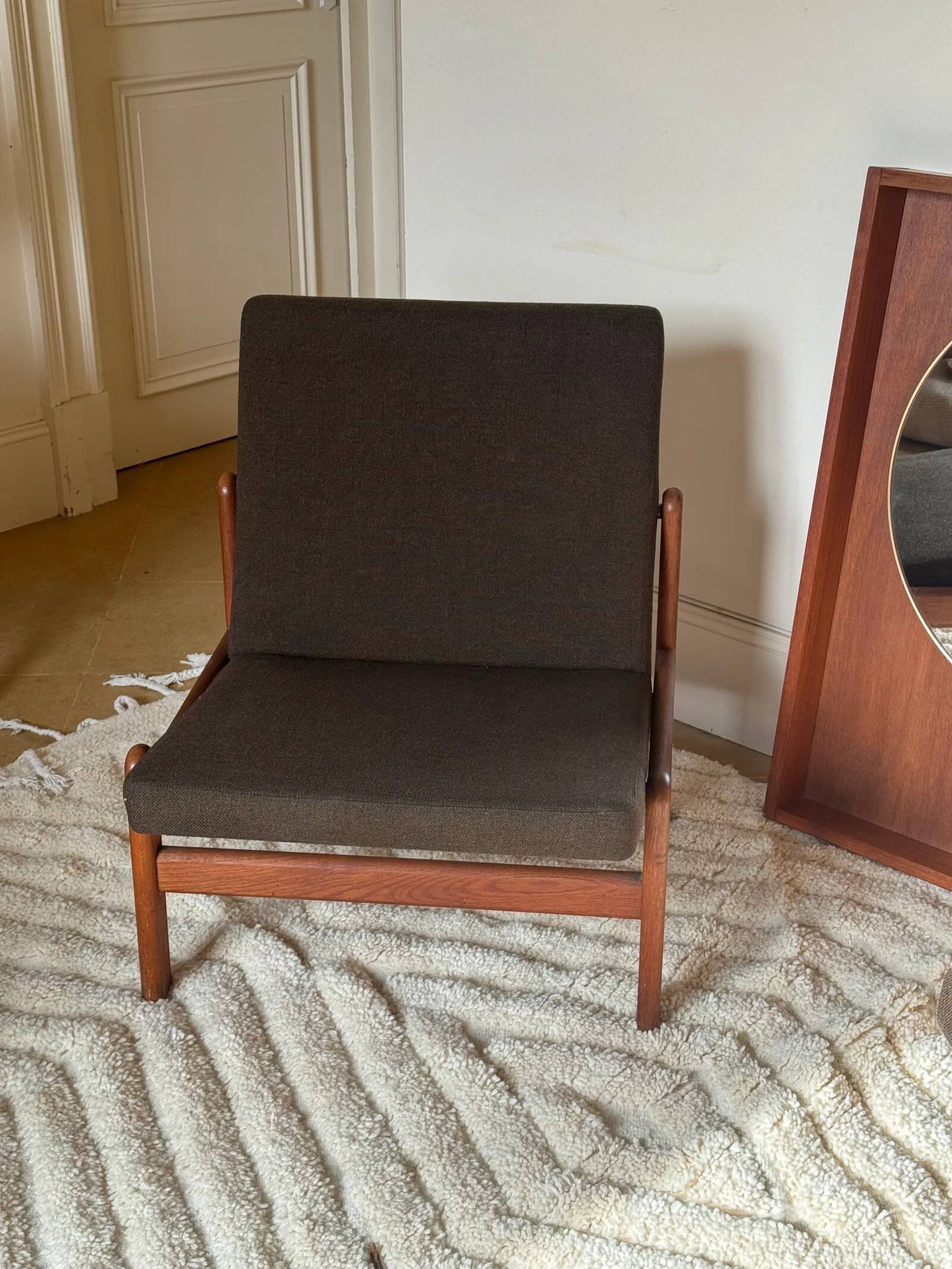 Chauffeuse scandinave vintage