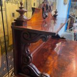 Napoleon III mahogany console or serving unit