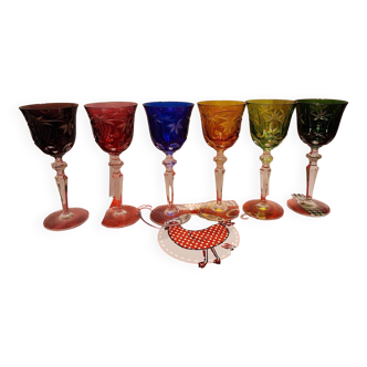 Service verre couleur