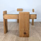 Solid pine coffee table