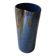 Ceramic vase with blue cover Signed Jean CACHELEUX (Puisaye)