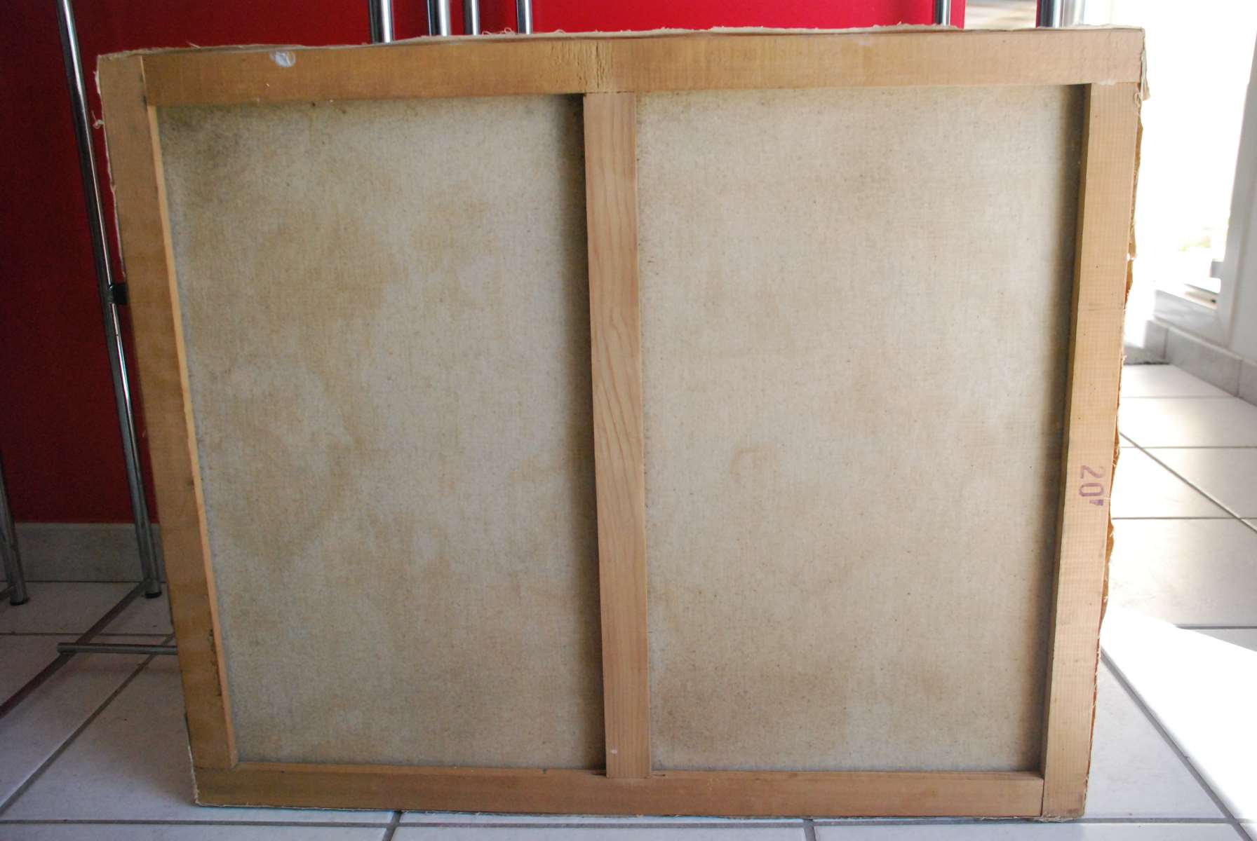 Painting the beach year 60s/70s Vintage