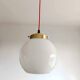 Suspension opaline vintage 1950