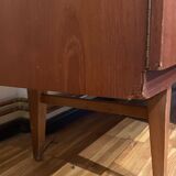 Atypical teak row from the 60s