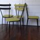 set of 4 chairs design Colette Gueden