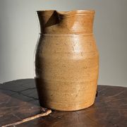 Large stoneware jug marked with pencil underneath H20 D11.