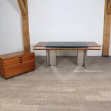 Hans Von Klier For Skipper Executive Desk And Credenza, Italy, 1970s
