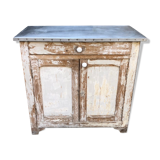 Small white patinated buffet