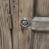 wooden changing room