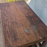 Oak children's desk or side table