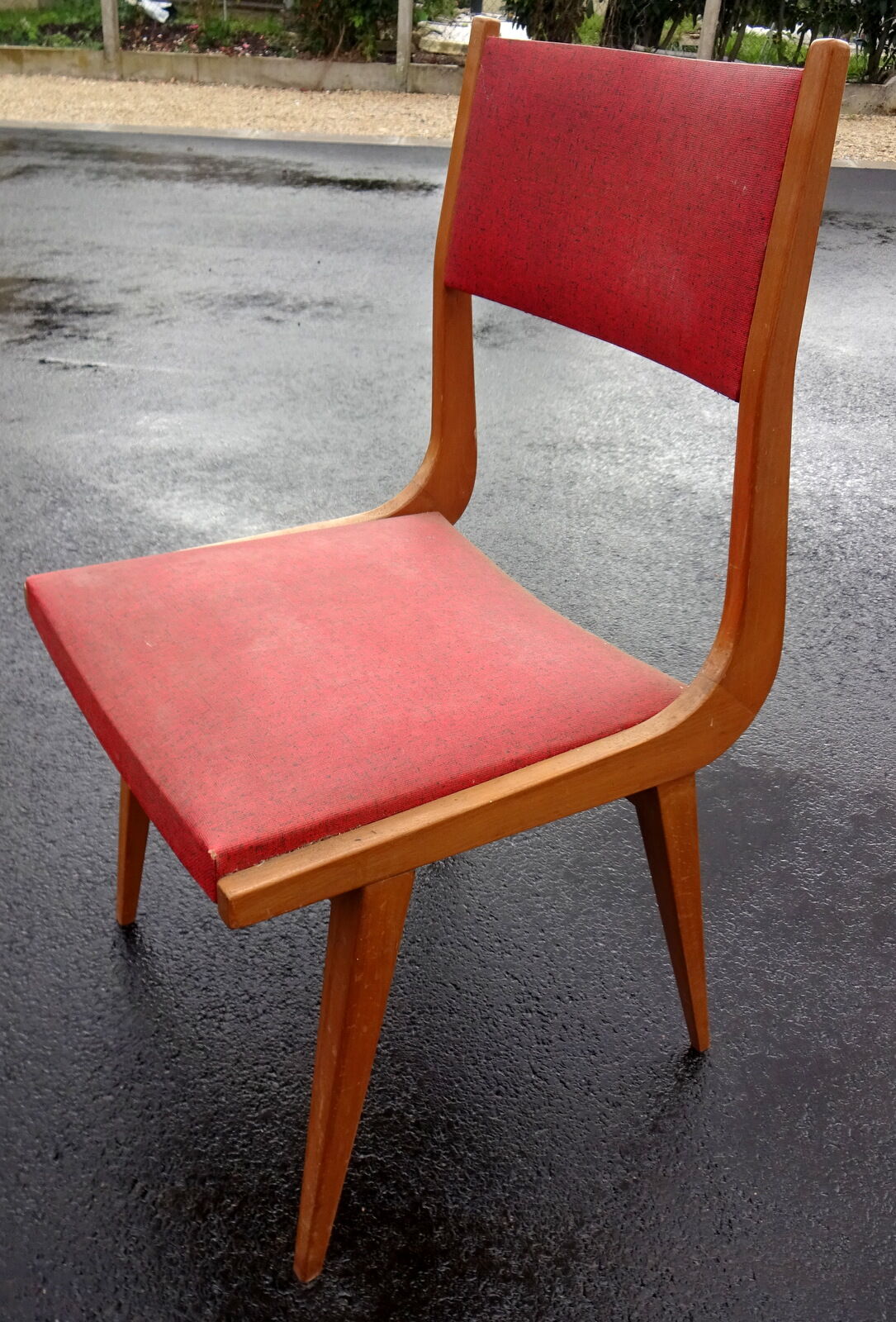 Ensemble de 6 chaises des années 50