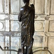 Bronze subject of Diana after Praxiteles circa 1900