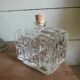 Old glass and cork bottle