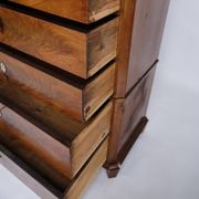 Chest of drawers - antique - mahogany - 7 drawers - 1860s