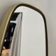 Mirror mirror free form 60s-70s, 46x23 cm