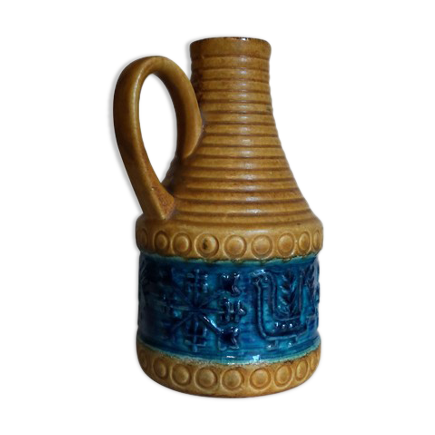 Ceramic vase bay west-germany vintage