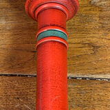 Bamboo-style wooden lamp