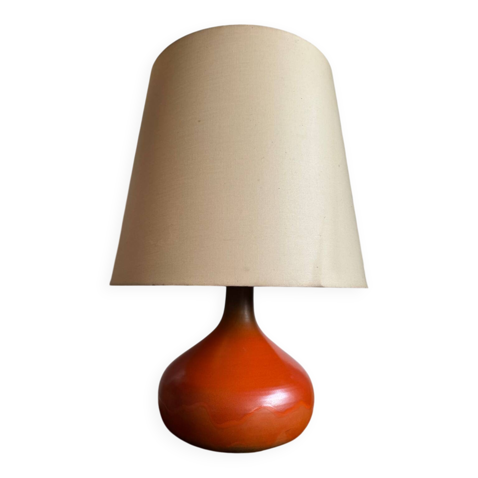 Ceramic lamp by Jacques Lignier from the 1960s.