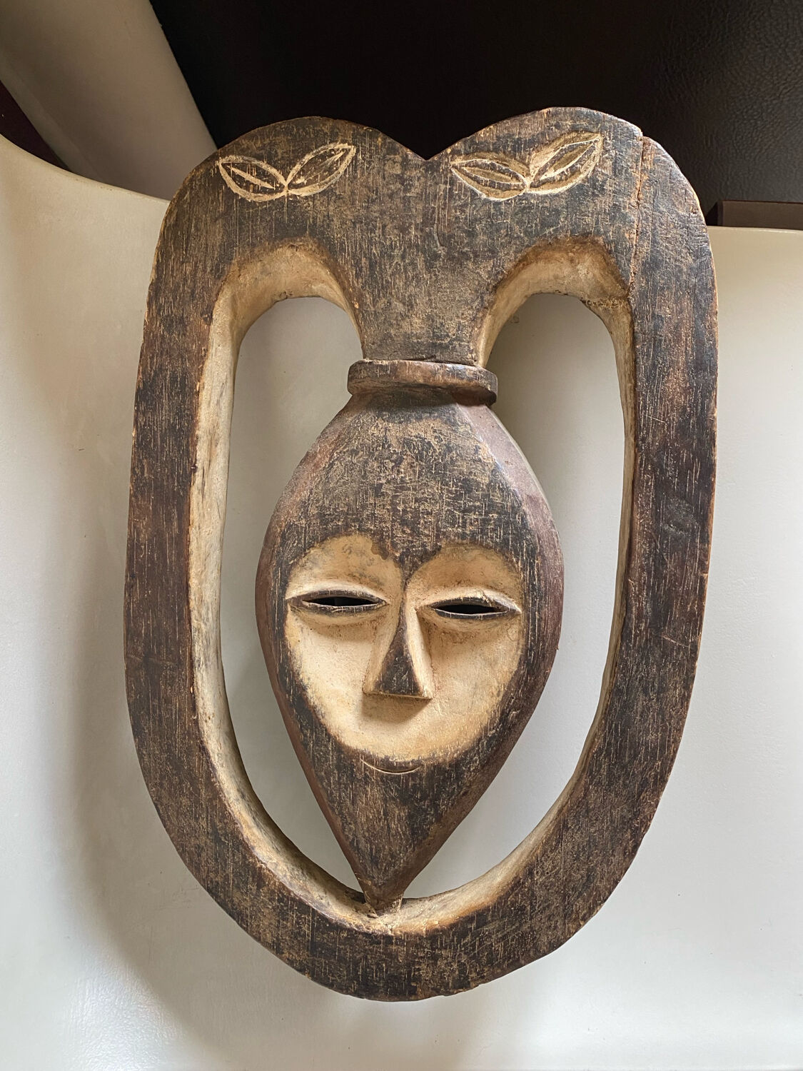 Ancient Kwele mask