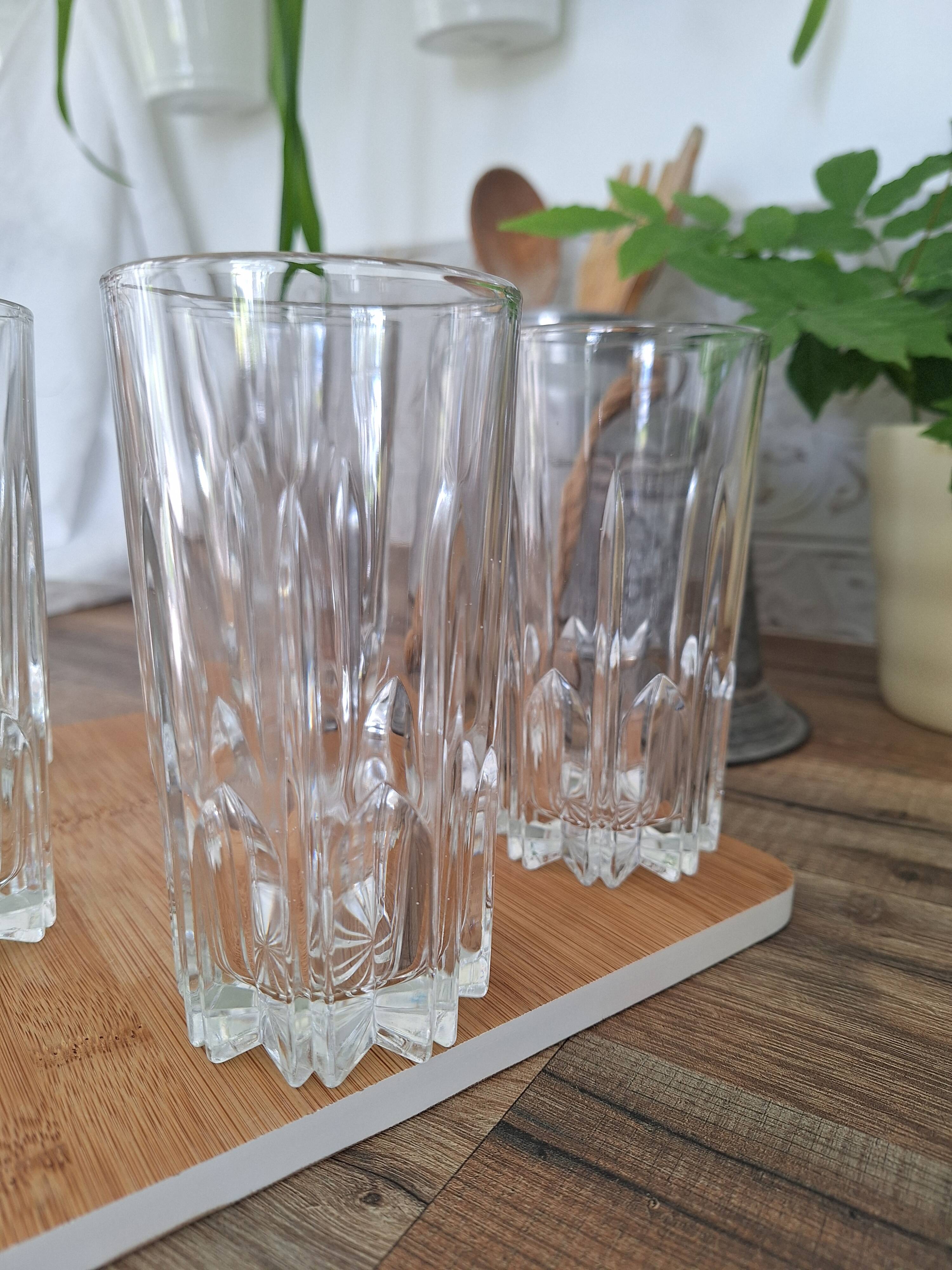Italian aperitif or water glasses from the 1980s.