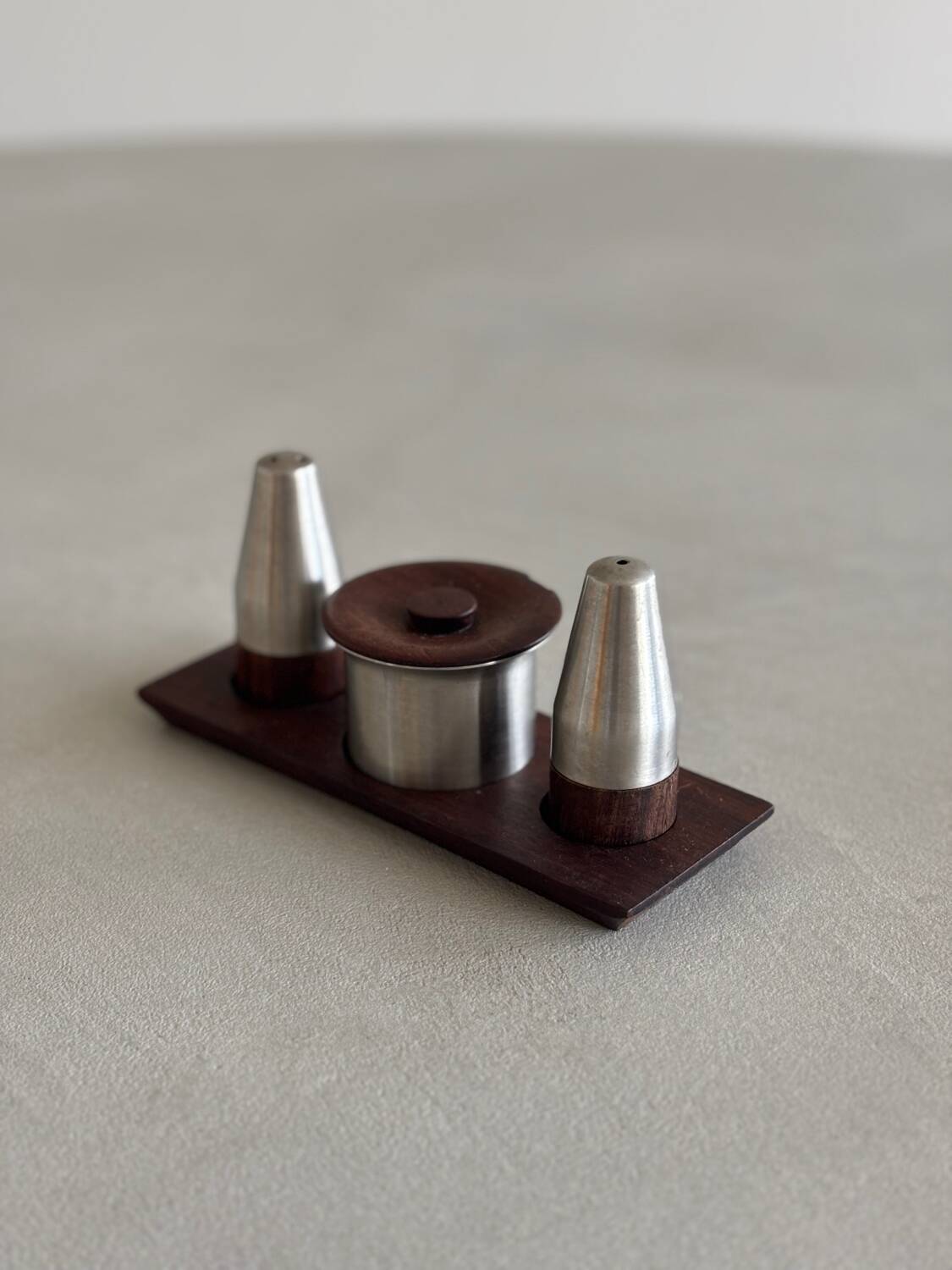 Vintage salt and pepper shakers, Denmark 80s